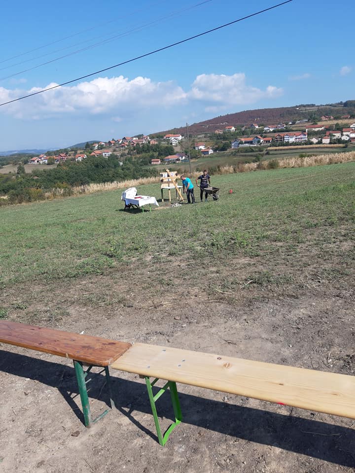 Почетак изградње цркве у Сладаји, 29.09.2019. године