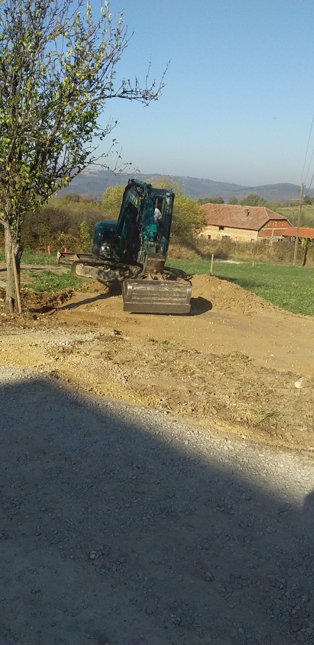 Изградња цркве, октобар 2019. године